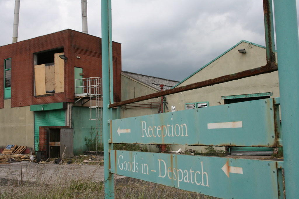 Hindley Derelict Britvic plant on Swan Lane Hindley Lancs Kingsdude/Dave Flickr