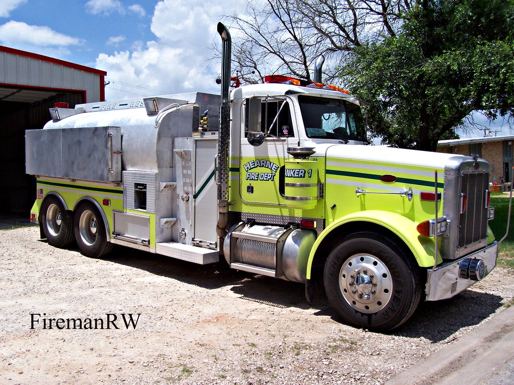 Hearne, TX VFD Tanker 1 1996 Peterbilt 3,000 gal. tank Flickr
