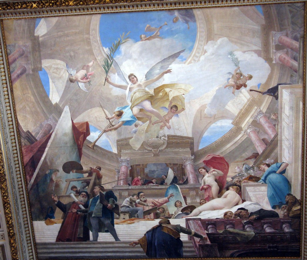 Ceiling painting (Fresco?) Ian Glover Flickr