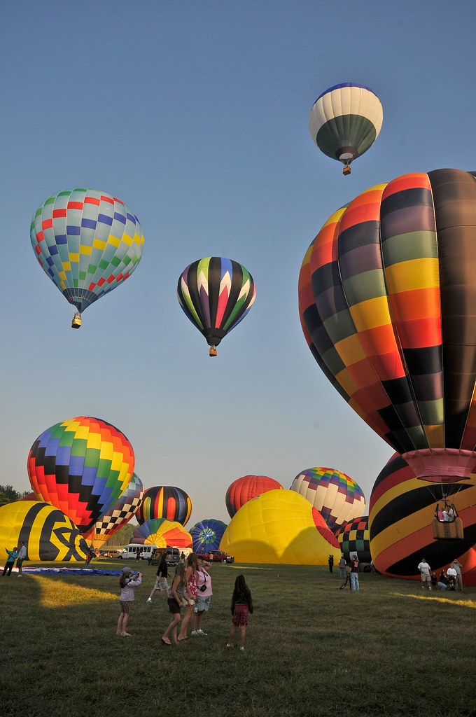 NJ Hot Air Balloon Festival 2008 There Goes Another One Flickr