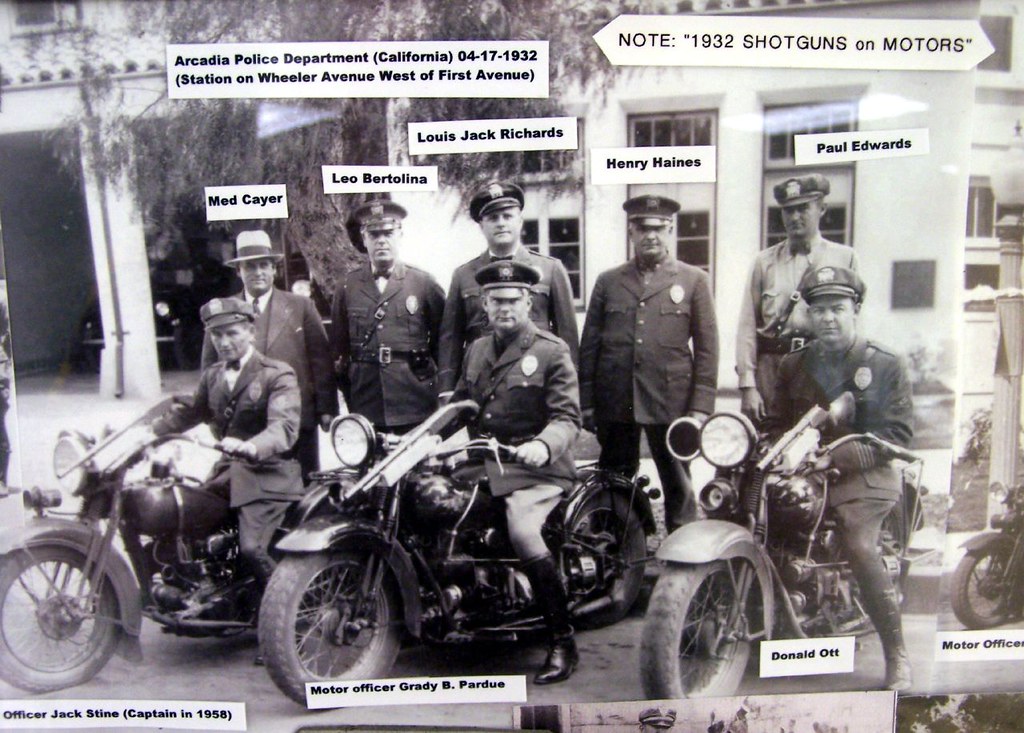 Arcadia PD, Arcadia CA 1932 Q376 Flickr