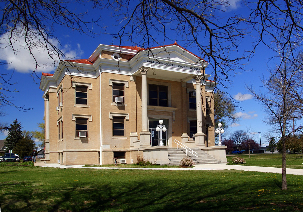 Wallace County Courthouse Sharon Springs, Kansas 1914 Flickr