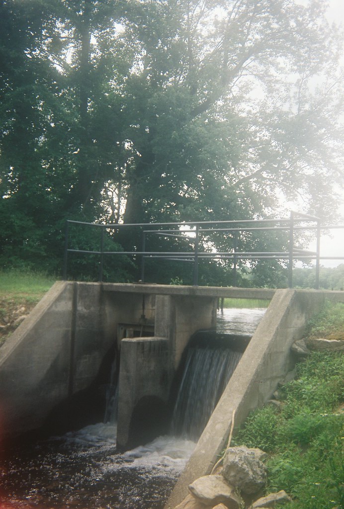 gardner lake dam This picture was taken with a Kodak Brown… Flickr