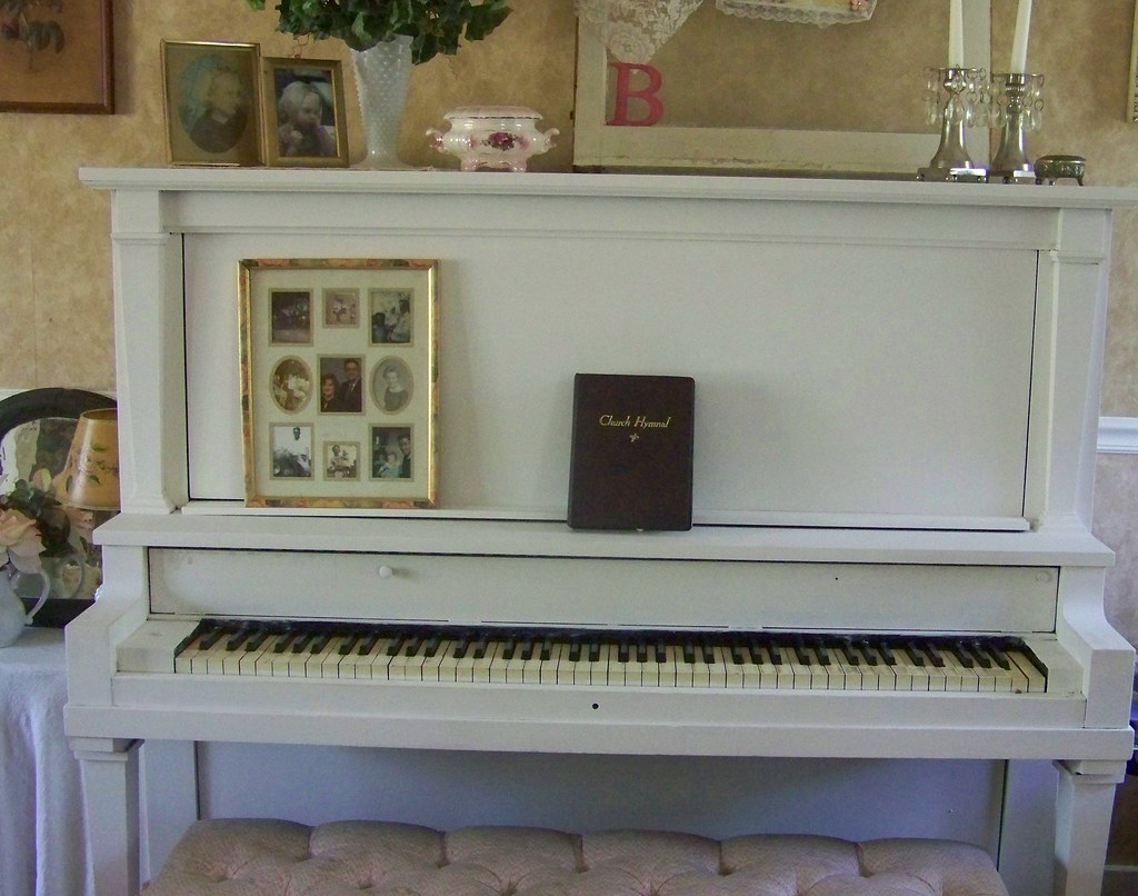 painted piano 25 black piano that I found at The Habitat … Flickr