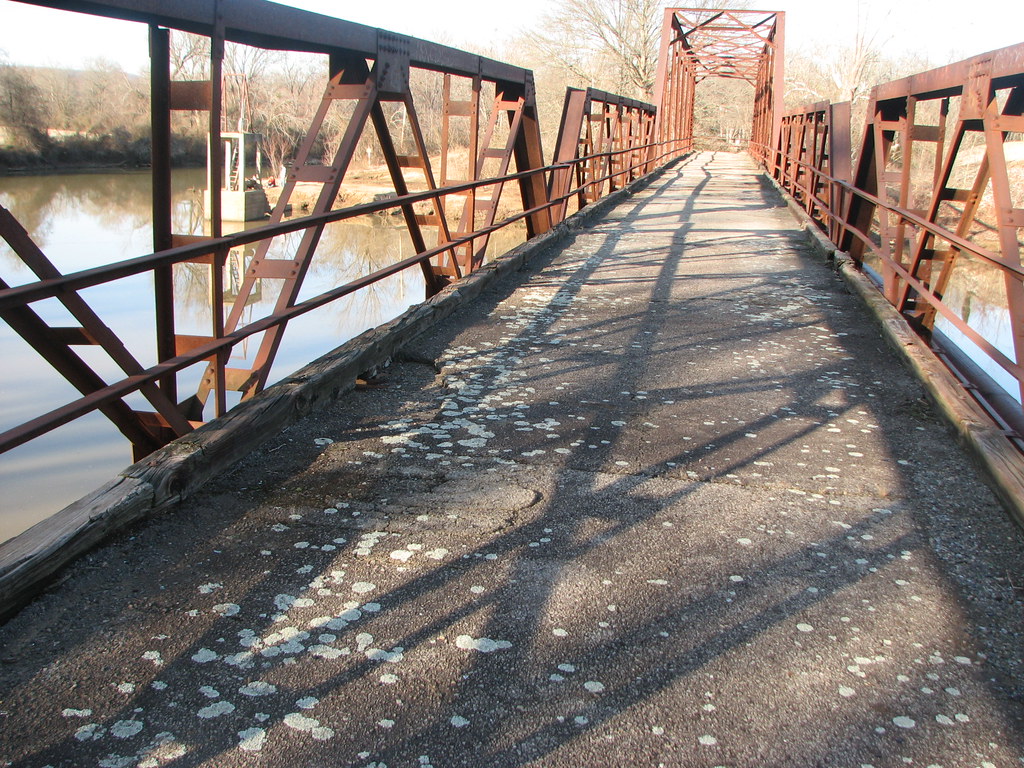 Old Lee Creek BridgeDeck View Deck view on old Lee Creek … Flickr