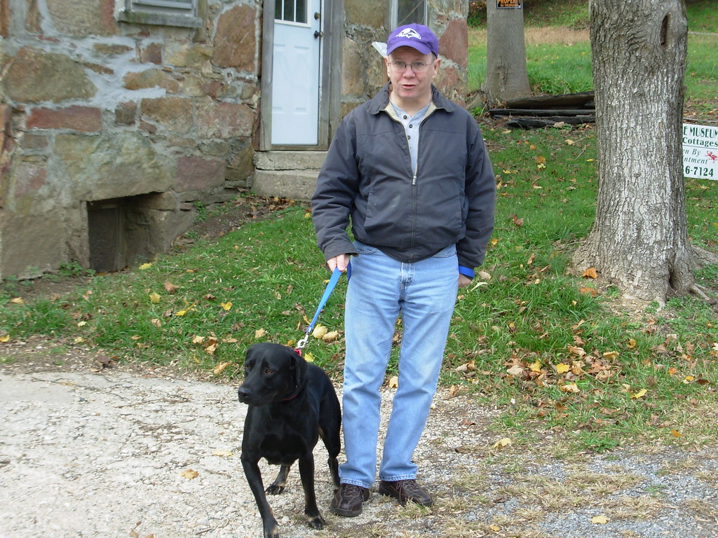 Larry and Delilah at the Welsh cottages in Delta Pennsylva… Flickr