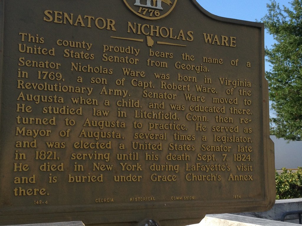 Ware County Courthouse sign. Waycross, devtmefl Flickr