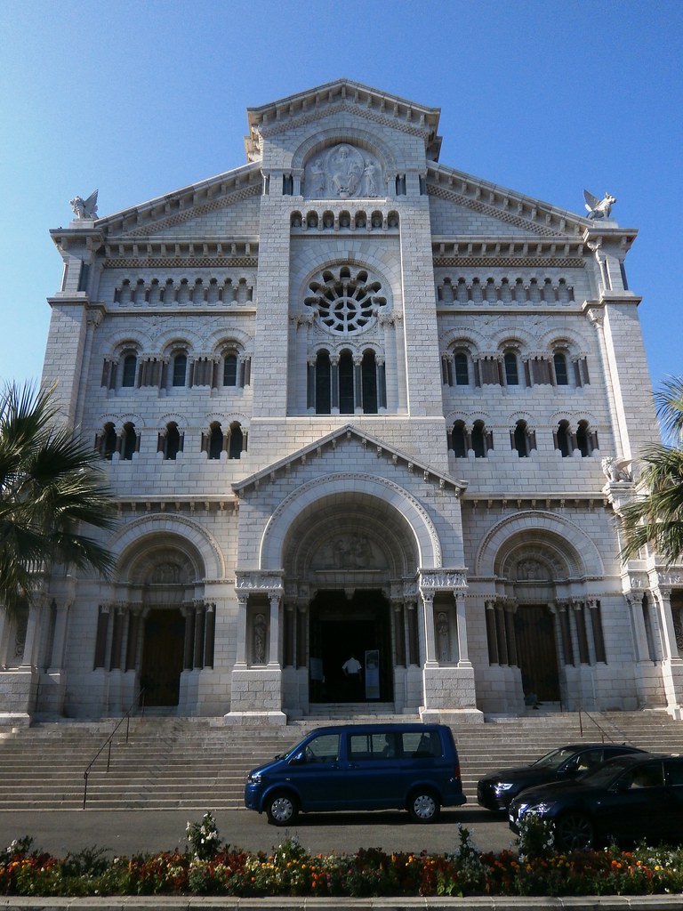 Monaco Church where Grace Kelly and Prince Rainier were ma… Flickr