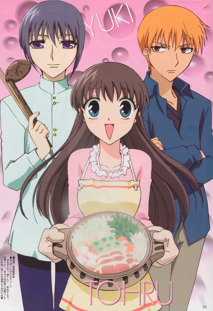 Fruits Basket Kyo, Tohru e Yuki Tsuru Anime Flickr