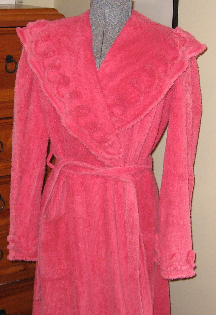 Vintage chenille dressing gown Kerry Flickr