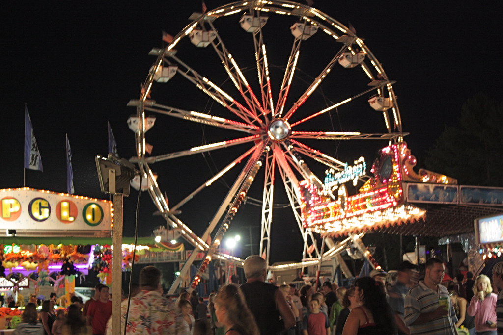 Caledonia County Fair 2008 556 The Midway. Ferris wheel … Flickr