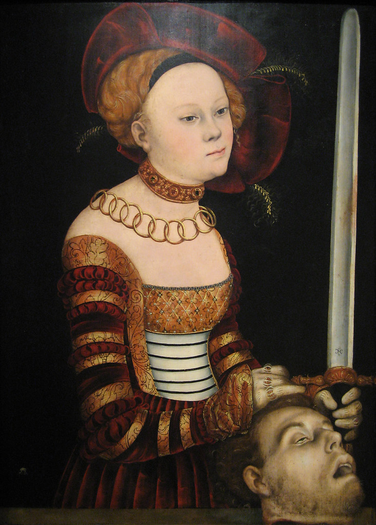 Portrait of a Lady of the Saxon Court as Judith with the H… Flickr