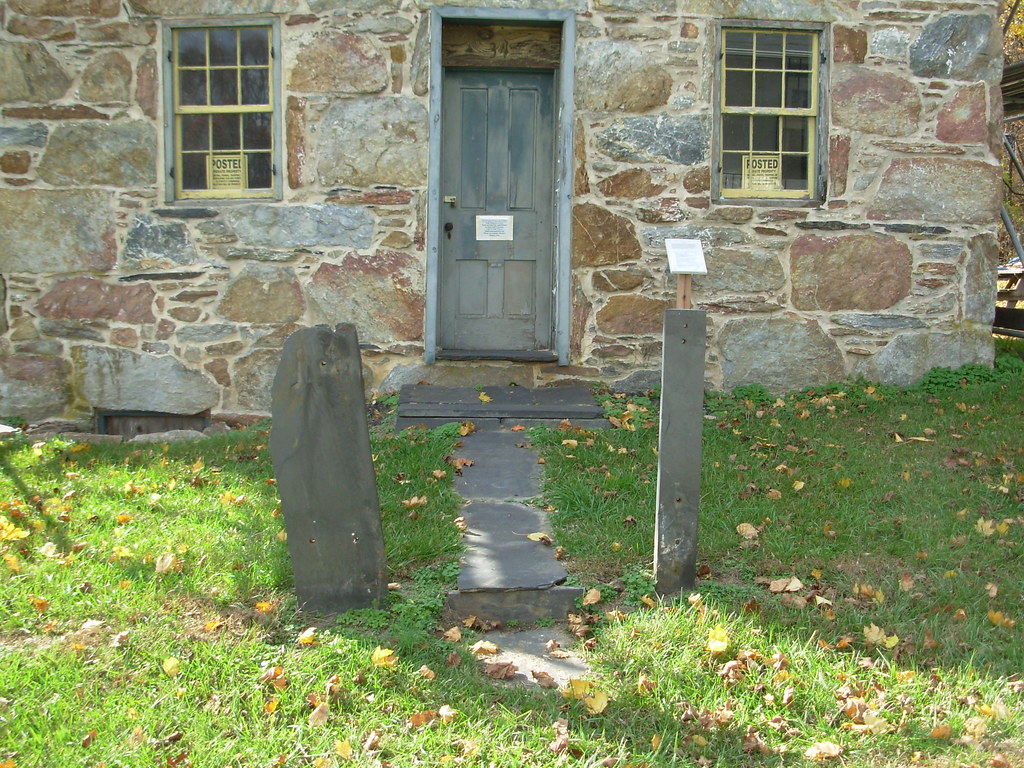 Slate fencing at the Welsh Cottage in Delta Pennsylvania Flickr