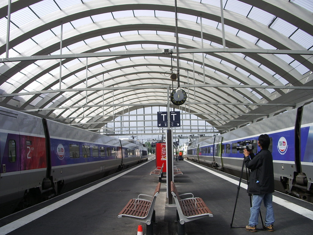 tgv train station europetrain Flickr