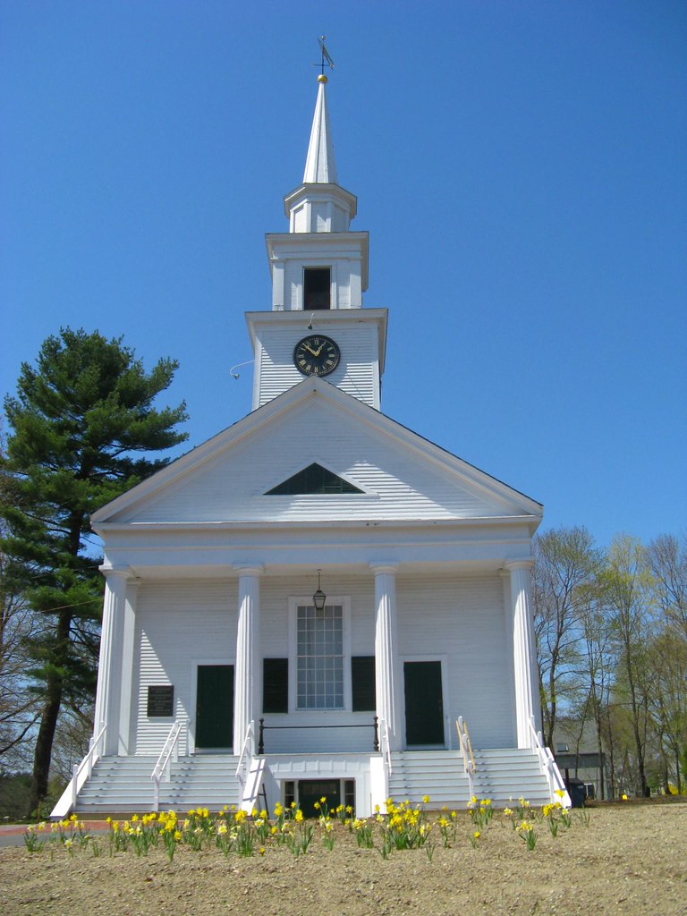 Unitarian Church Sharon MA This classic New England struct… Flickr