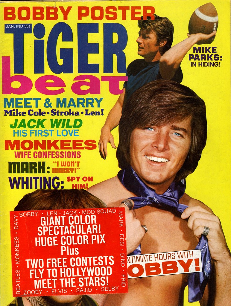 Tiger Beat Magazine January 1968 a photo on Flickriver