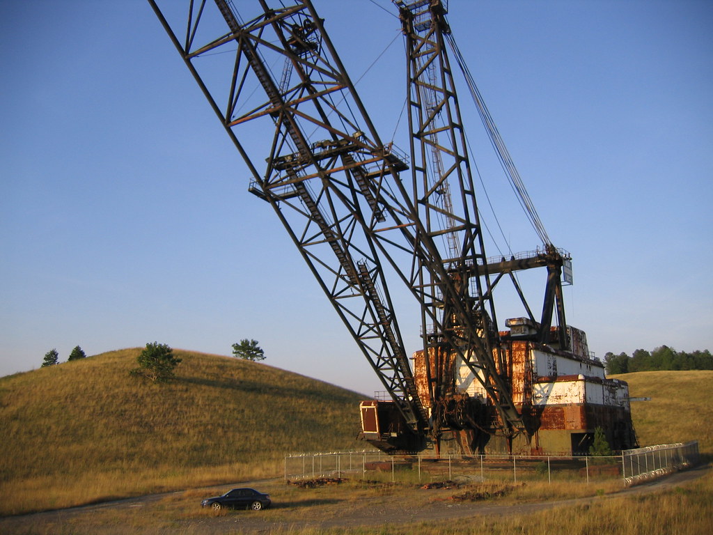 Knob Mine Bucyrus Erie 1570 Walking Dragline Kelly Michals Flickr