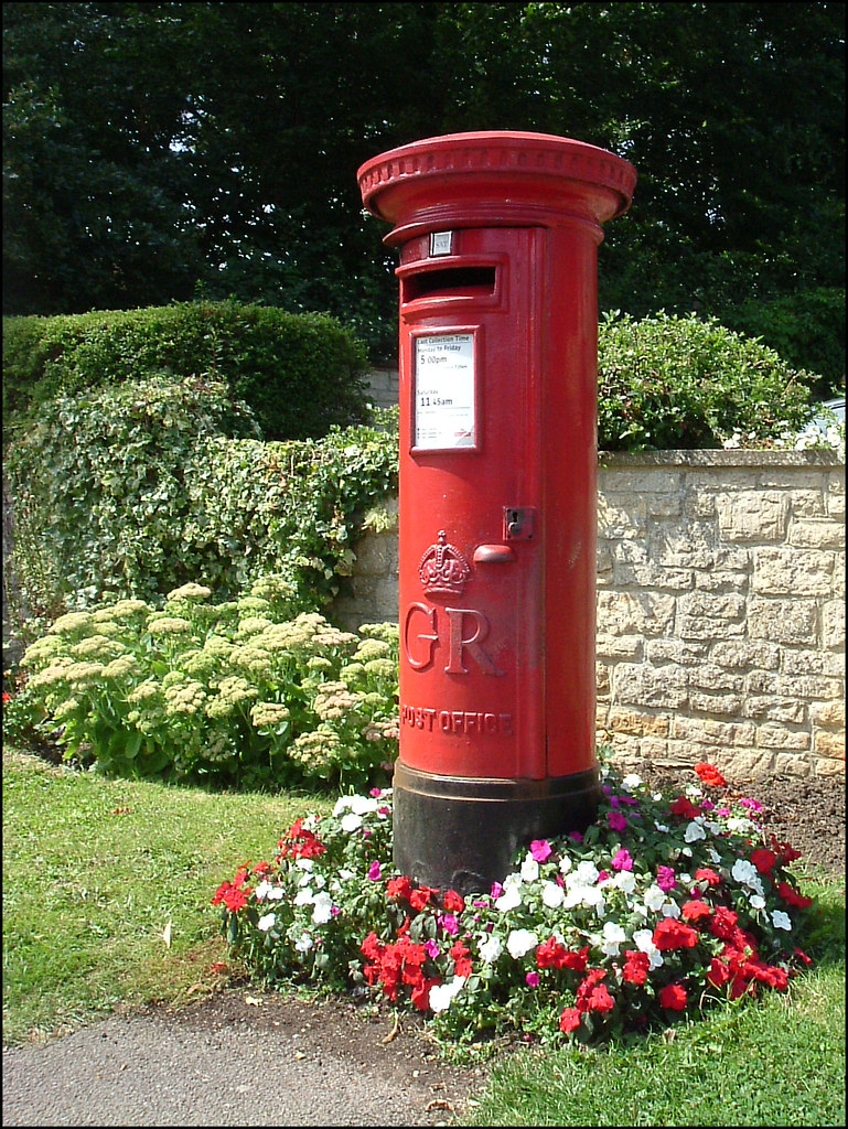floral post box on Banbury Road Isisbridge Flickr