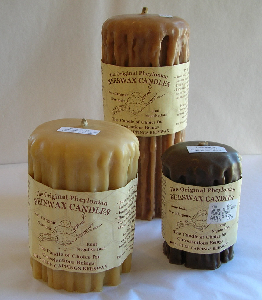 DSCN0151 All natural Beeswax Candles by Pheylonian Product… Flickr
