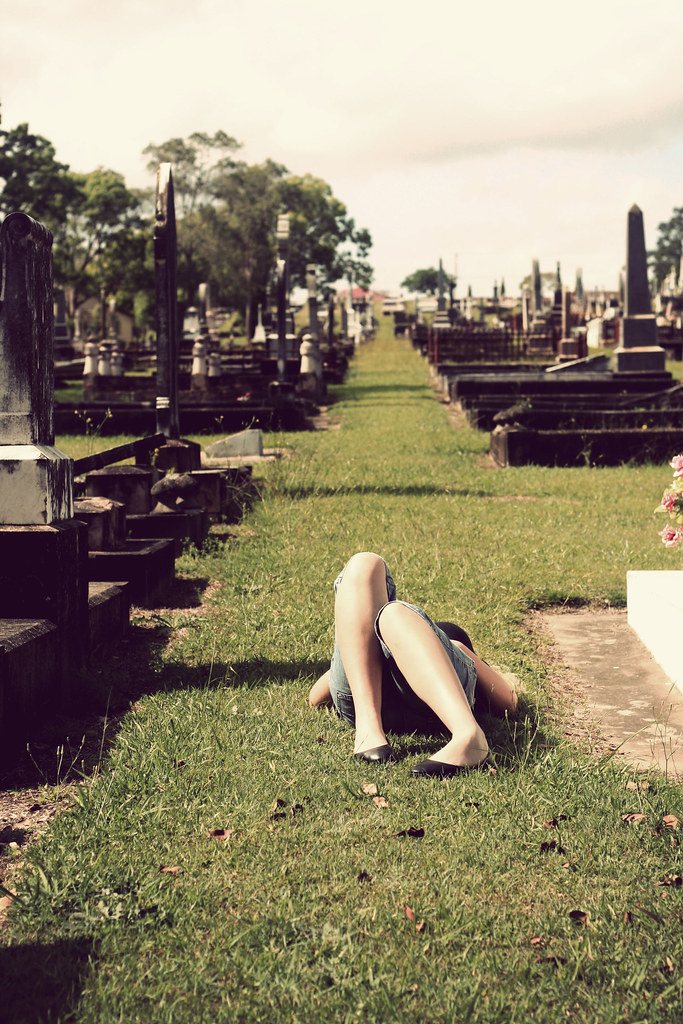 untitled went to the graveyard to take photos. in a not … Flickr