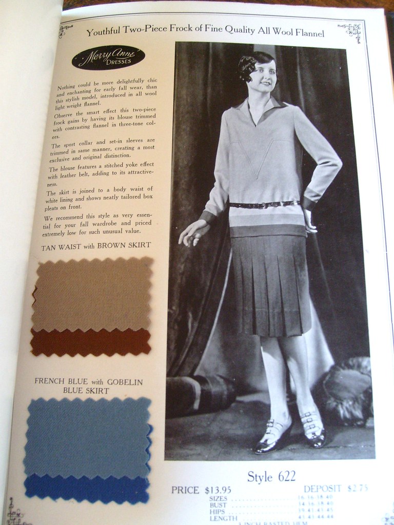 1927 Catalog Garment Clothing Authentic Vintage The New Me… Flickr