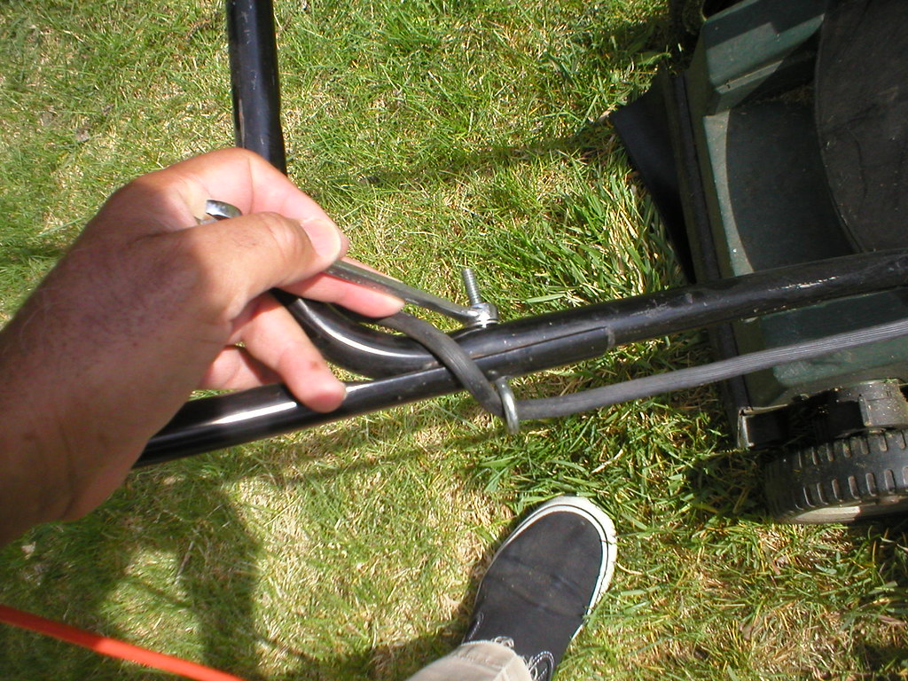 Fix the Lawn Mower Handle Fix the Lawn Mower Handle. 1. Yo… Flickr