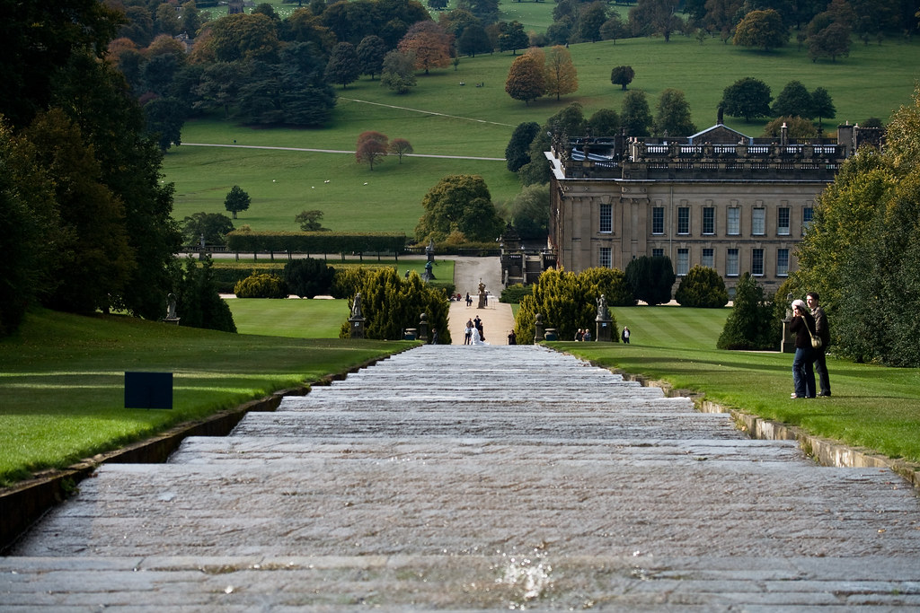 Chatsworth House cascade Lordspudz Flickr