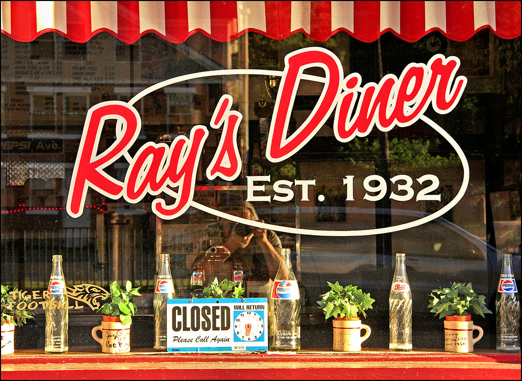 Ray's Diner SelfPortrait in Excelsior Springs, Missouri Bob