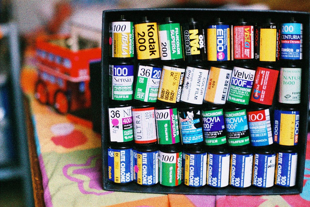 Film rolls collector Still got more to collect =) Roni Wong Flickr