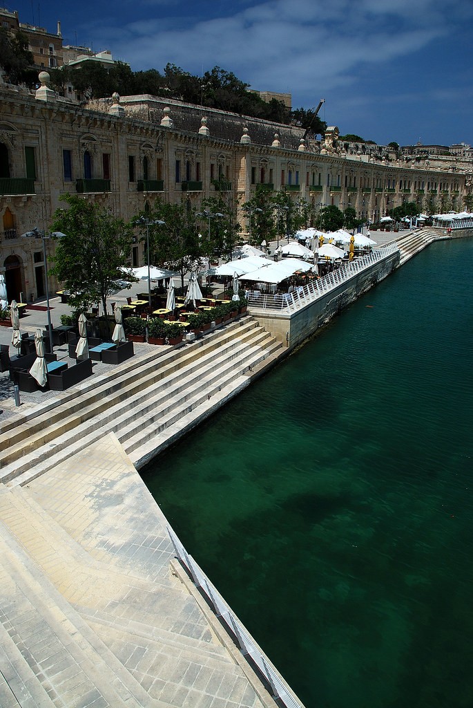 Valletta, Malta 2008 The cruiseship port at Valletta