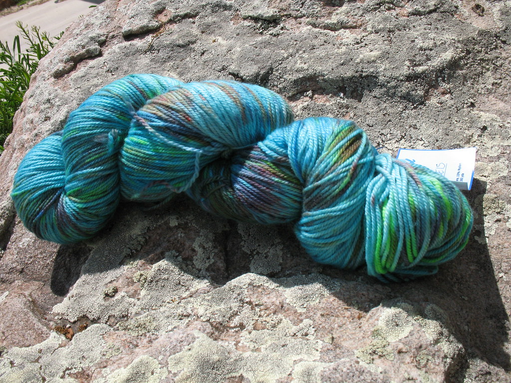 Creatively Dyed Yarns Luxury Ocean Waves LE15 boulderknitter Flickr