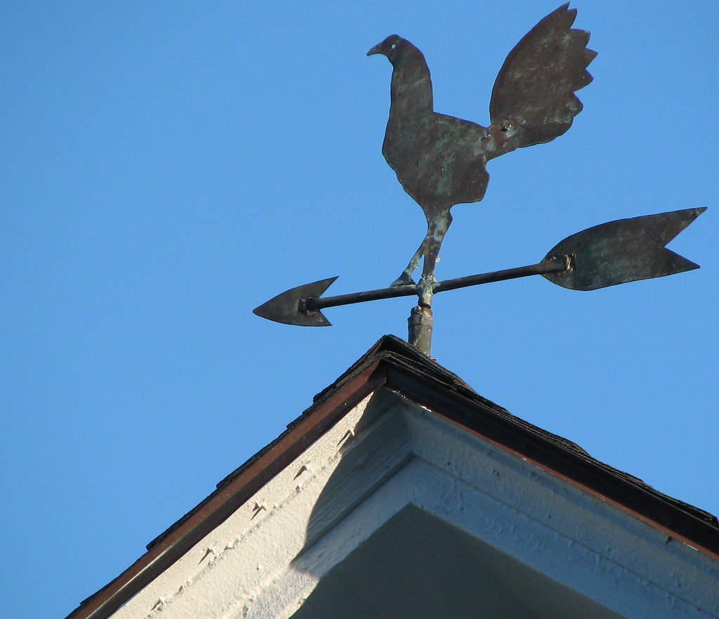 Weathervane Atop Palm Cottage Marie Coleman Flickr