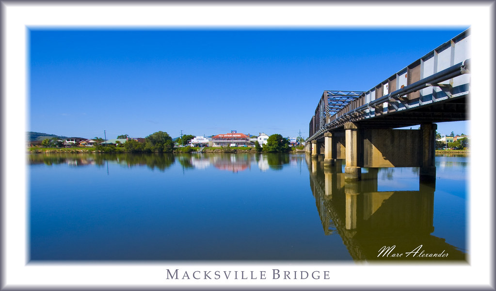 Macksville Bridge With my wife was at a conference on Aust… Flickr