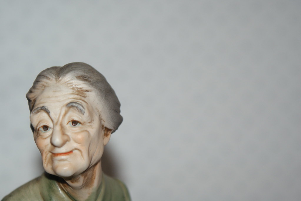 Old woman 1 Statue of an old woman J.B. Hill Flickr