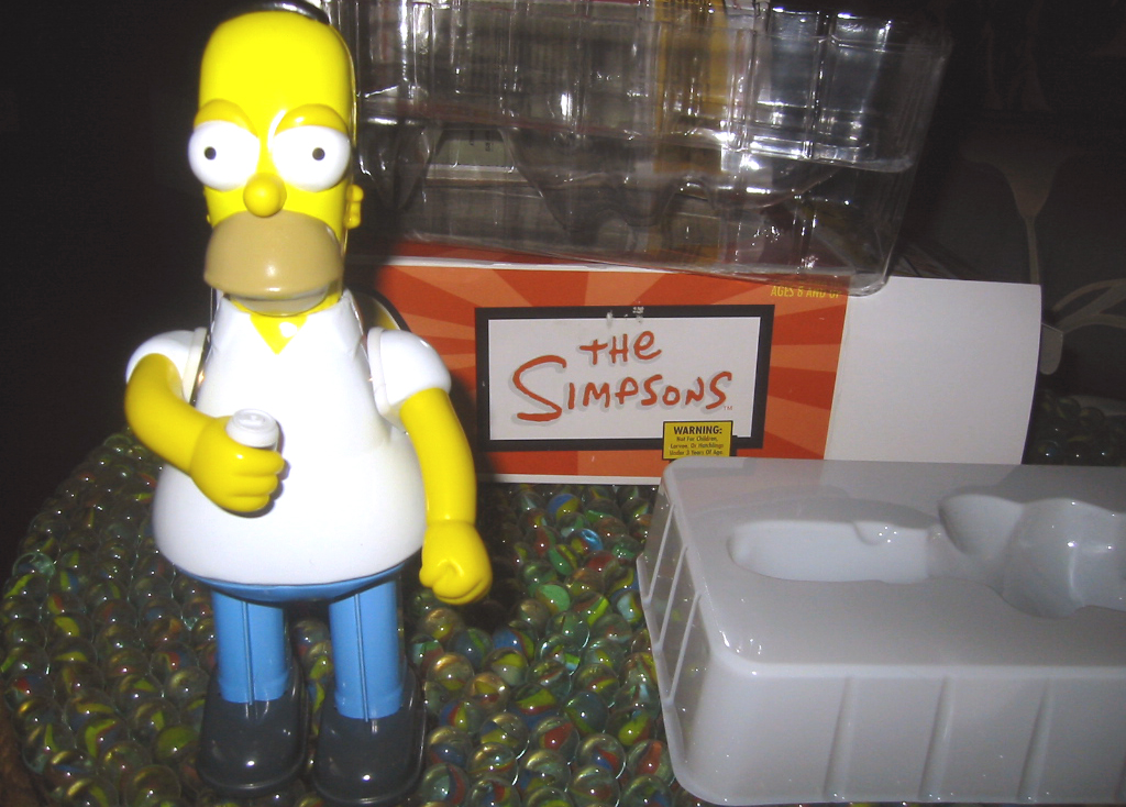 20030926 Simpsons Homer Simpson Tin Action Toy Hom… Flickr