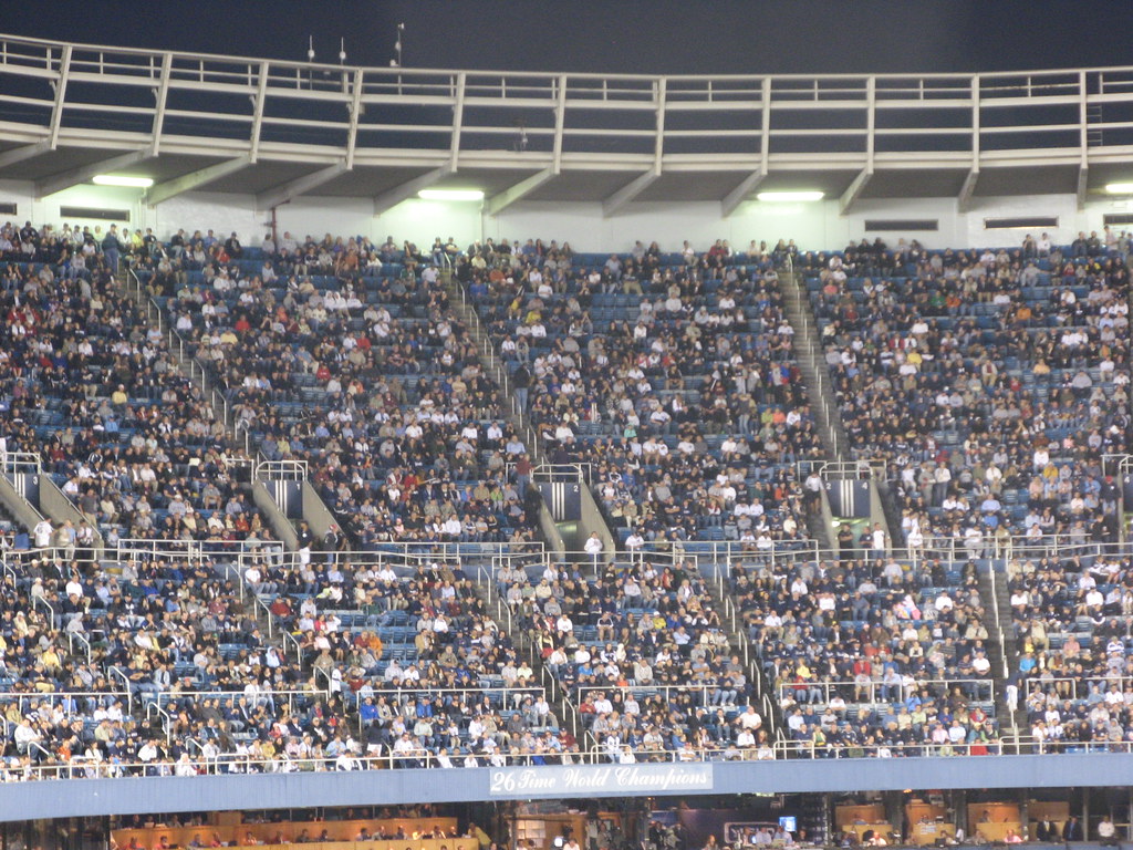 Upper deck seats behind home plate at Yankee Stadium, 9/18… Flickr