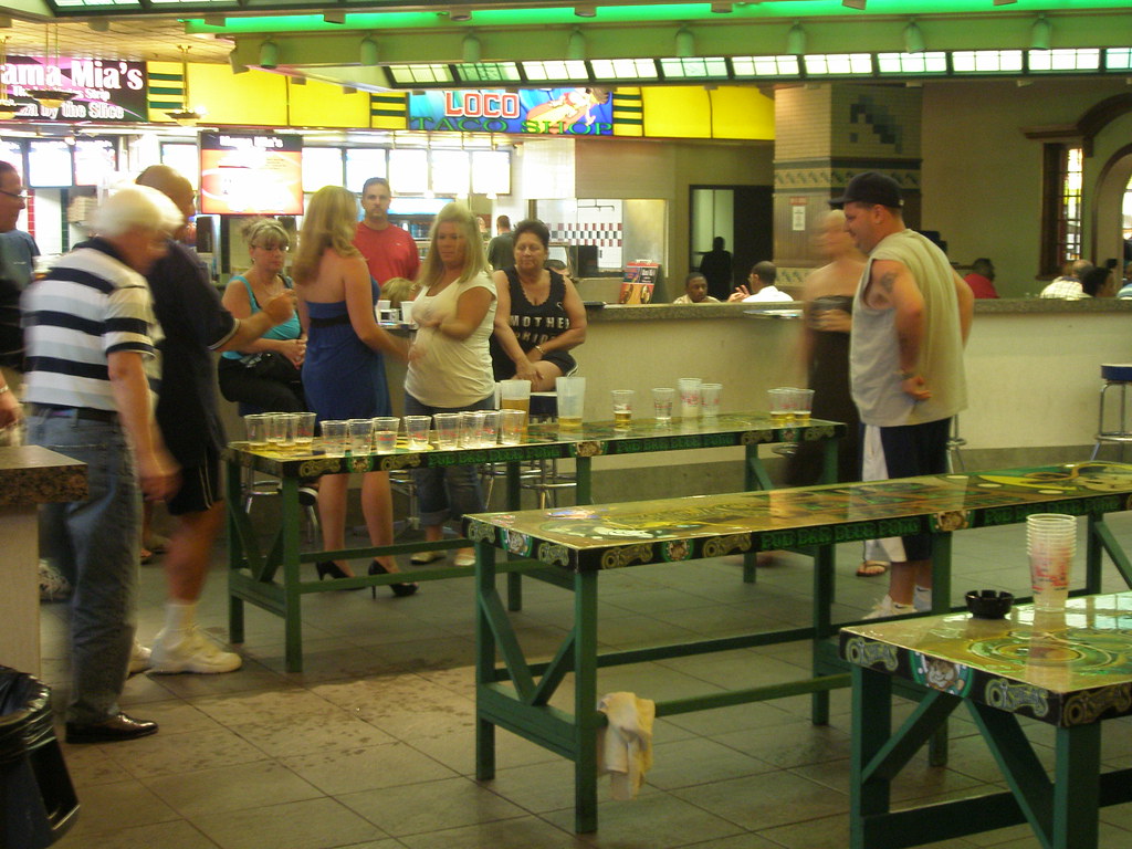 "Beer Pong" at O'Sheas Casino in Las Vegas One of the funn… Flickr