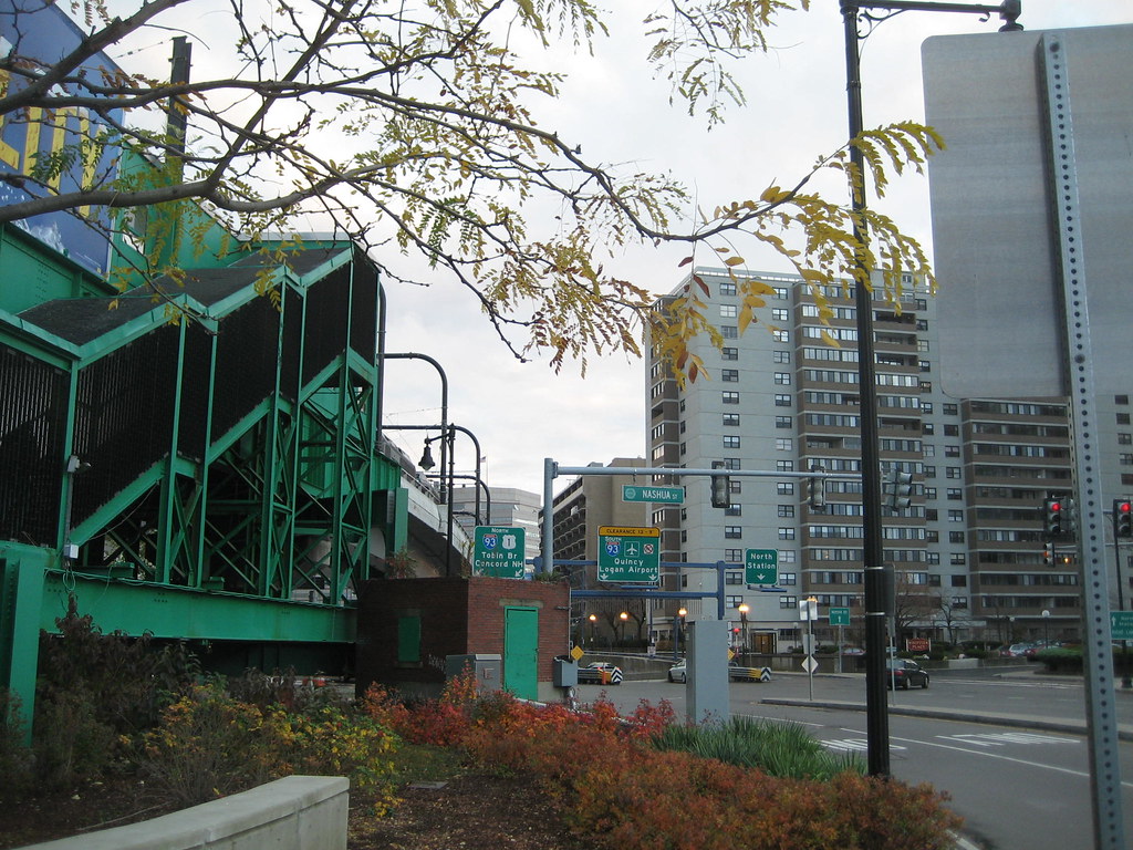 Leverett Circle, West End elevated green line, Boston, Nov… Flickr