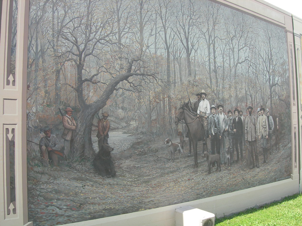 Teddy Roosevelt's Bear Hunt Mural Vicksburg, Mississippi H… Flickr