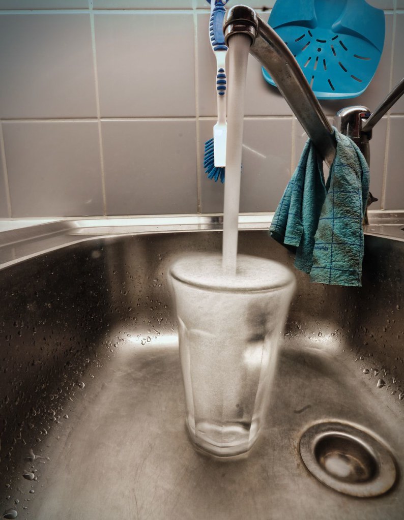 Night Water A glass of cold water before bed time. And may… Flickr