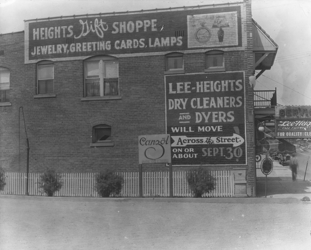 Lee Heights Dry Cleaners DATE 🇨🇦 1930 Description Black… Flickr