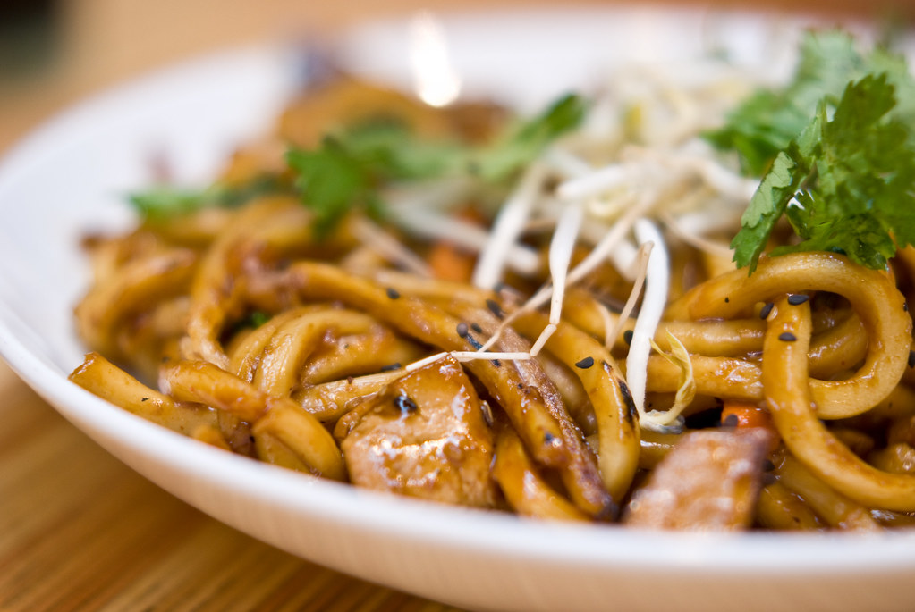 Japanese Pan Noodles w/ Tofu Noodles & Company Aubrey Dunnuck Flickr