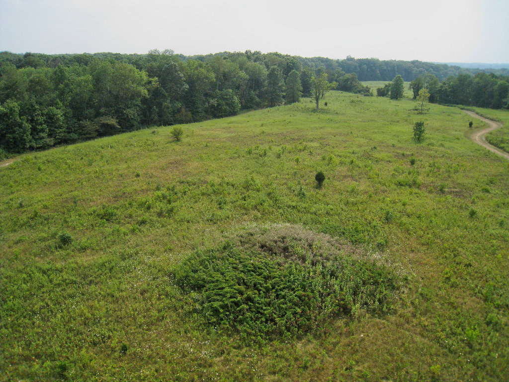 Adena mound, Highbanks Metro Park, Ohio, Kite Aerial Photo… Flickr