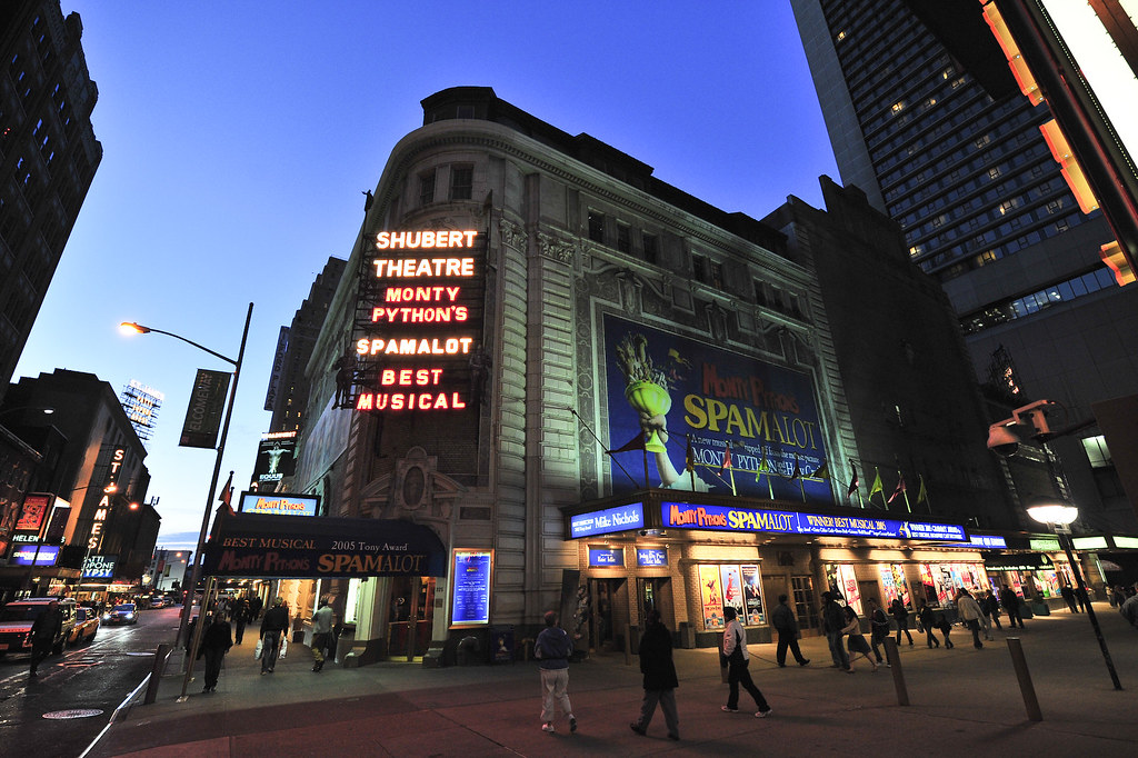 A great day in Manhattan, NYC. Shubert Theatre Jazz Guy Flickr