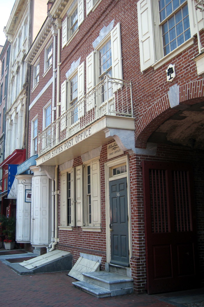 Philadelphia Old City Franklin Court B. Free Franklin Post Office