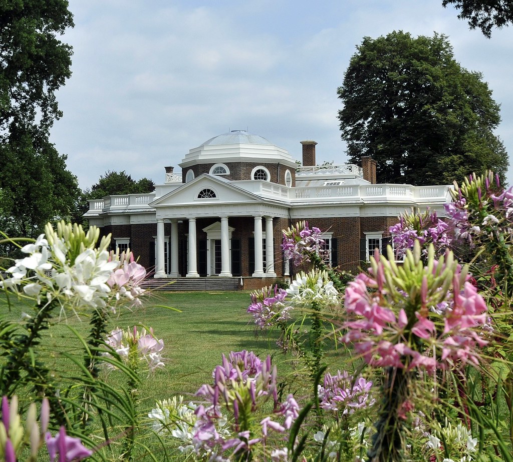 Monticello (Through the Flowers) Another view of this beau… Flickr