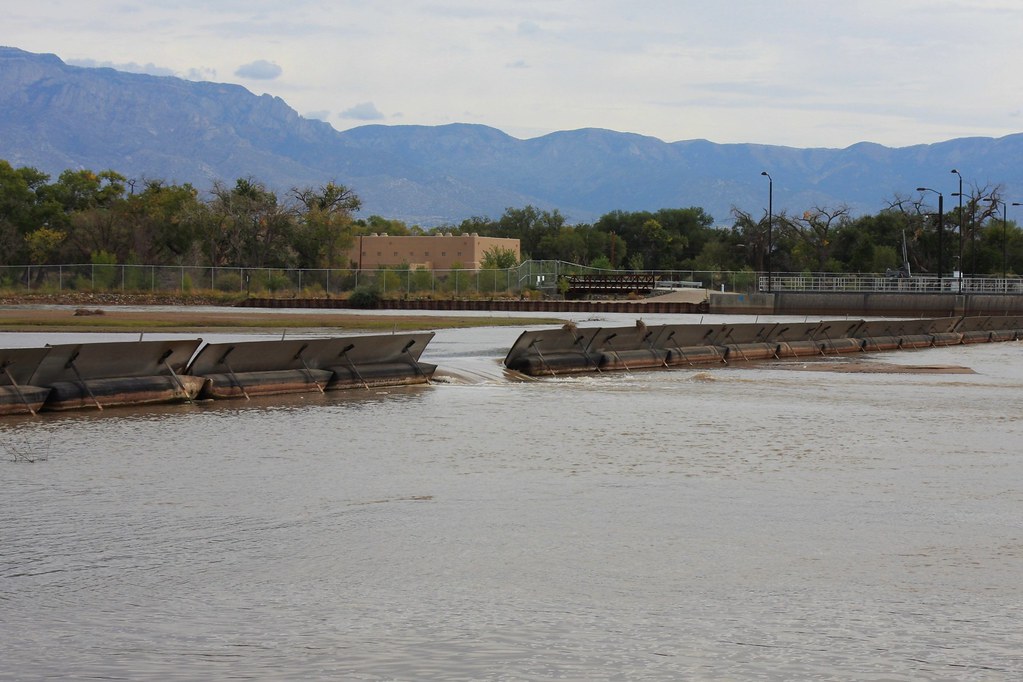 Albuquerque Drinking Water Diversion Dam View from west ba… Flickr