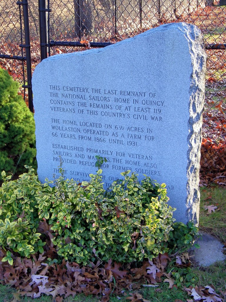 Sailors Home Cemetery, Quincy MA Sailors Home Cemetery, Qu… Flickr