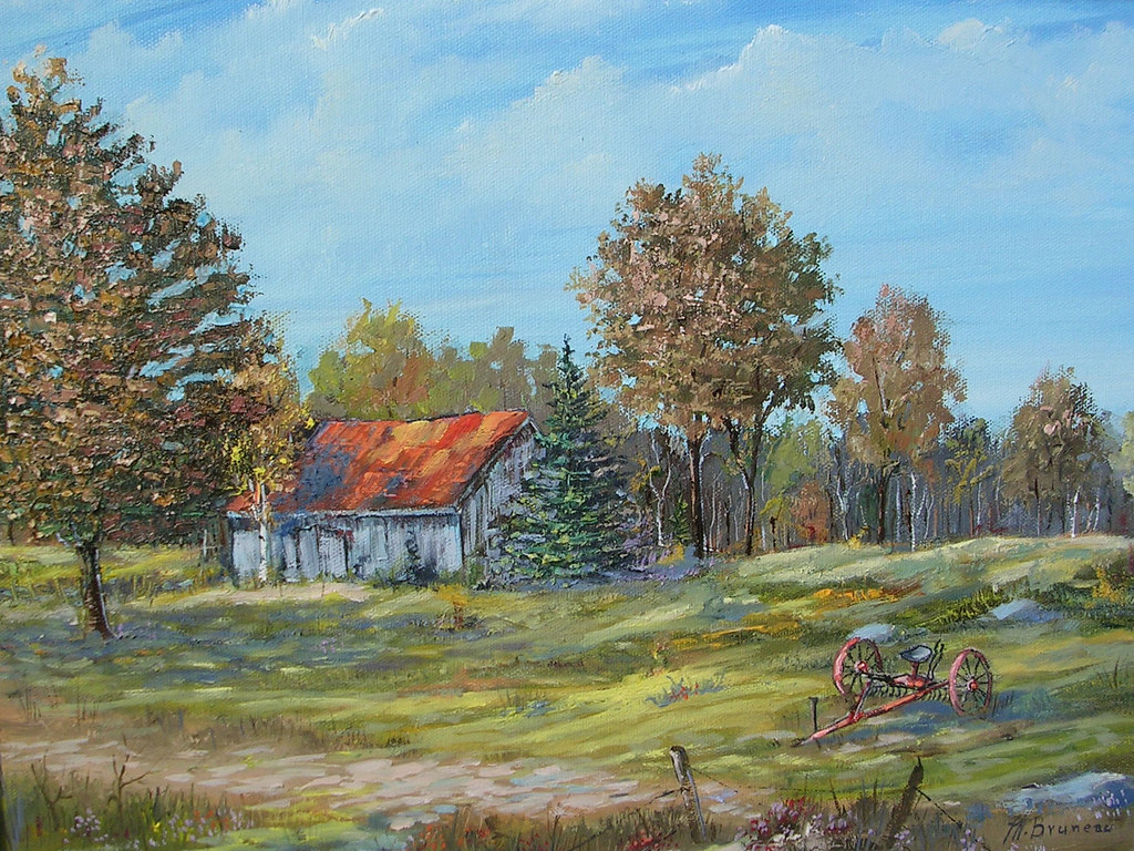 DSCN1560 grange à StBoniface Shawinigan * Grange près du … Flickr