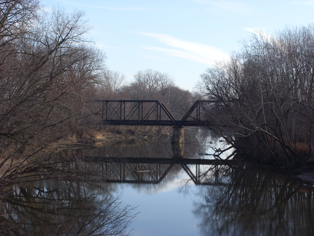 river, new haven, indiana this is a very very old railroad… Flickr